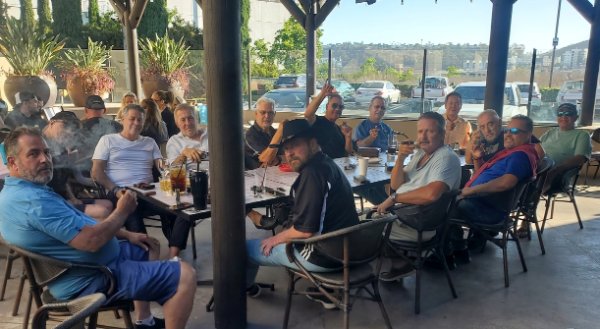 Brothers of the Leaf gathered at Mac's Tavern in Mission Viejo