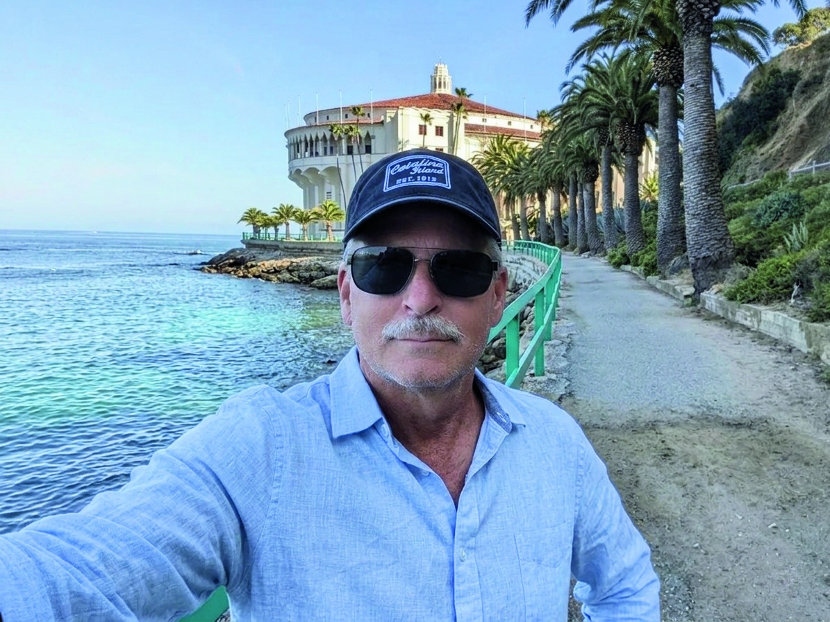 Wayne Skutt at Catalina Island